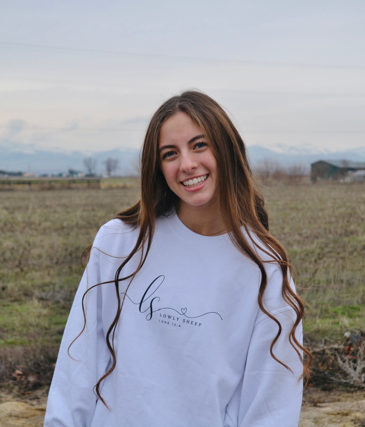 Lowly Sheep Logo Crewneck