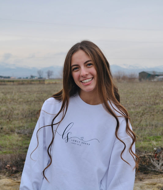 Lowly Sheep Logo Crewneck