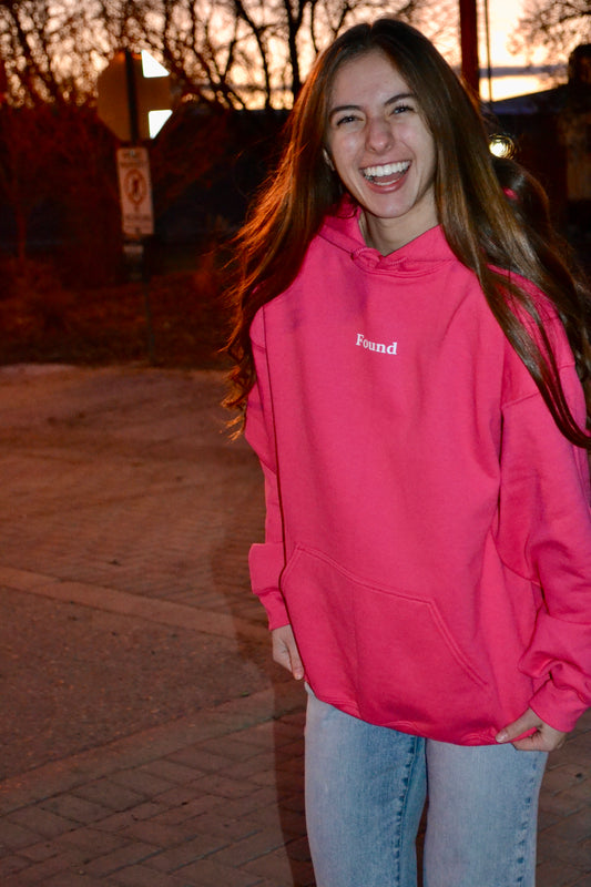 Lowly Sheep Logo Hoodie - White